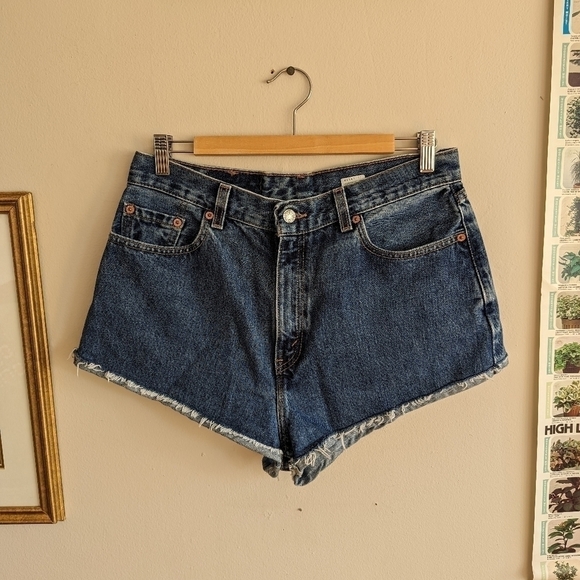 Levi's Pants - Vintage Levi's cutoff denim shorts